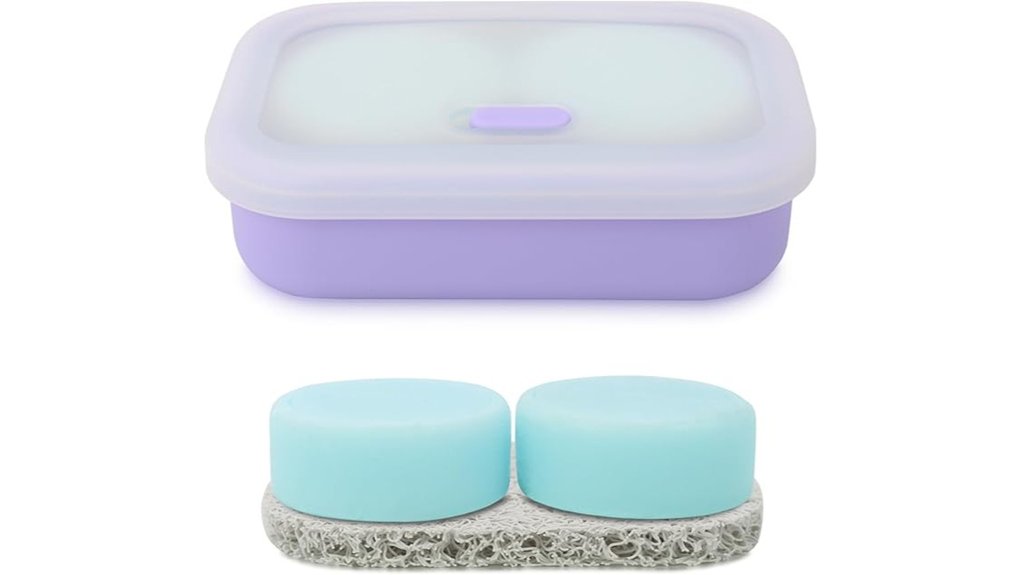 Best Solid Toiletry Containers (Soap, Shampoo Bars, Conditioner Bars) That Keep Your Bathroom Fresh 6 leak proof travel shampoo case