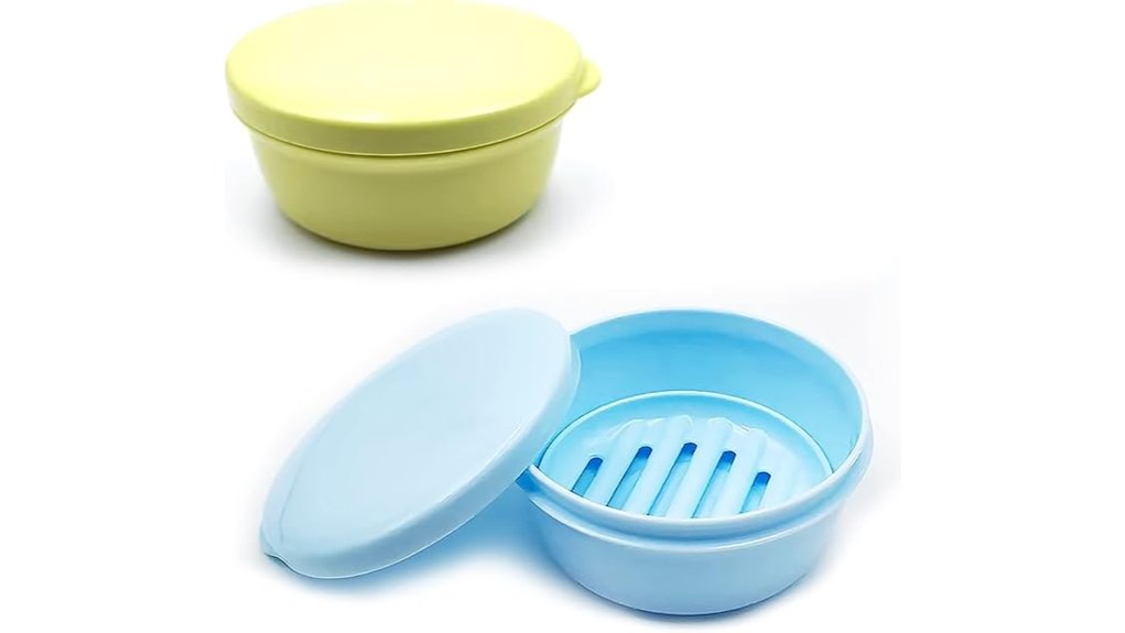 Best Solid Toiletry Containers (Soap, Shampoo Bars, Conditioner Bars) That Keep Your Bathroom Fresh 12 leak proof travel soap containers