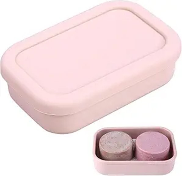 leakproof silicone soap container