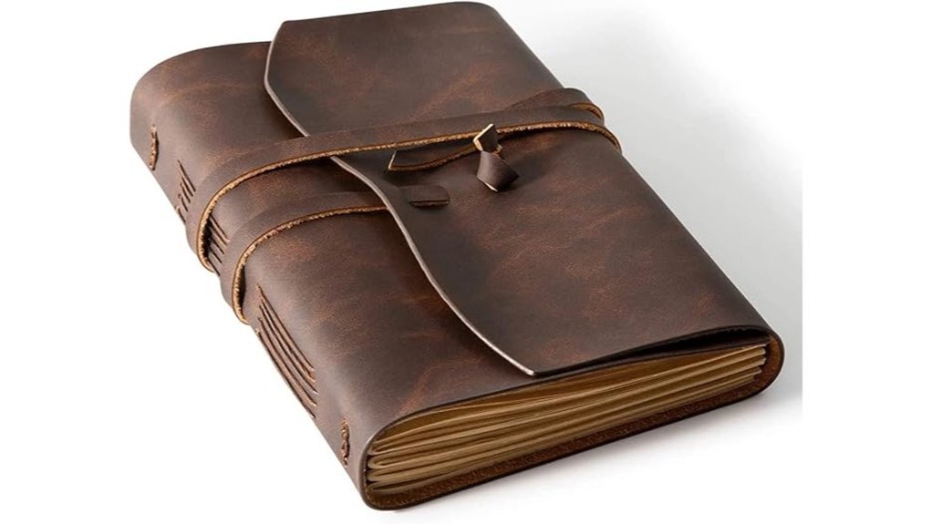 leather journal 260 pages