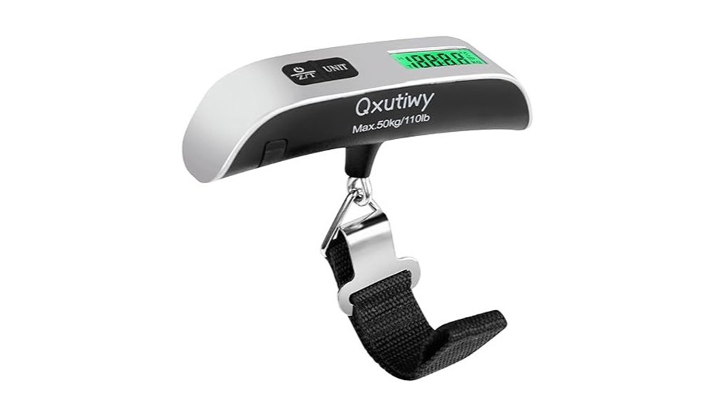 Smart Luggage Scales That Help You Avoid Overweight Fees 9 led display luggage scale