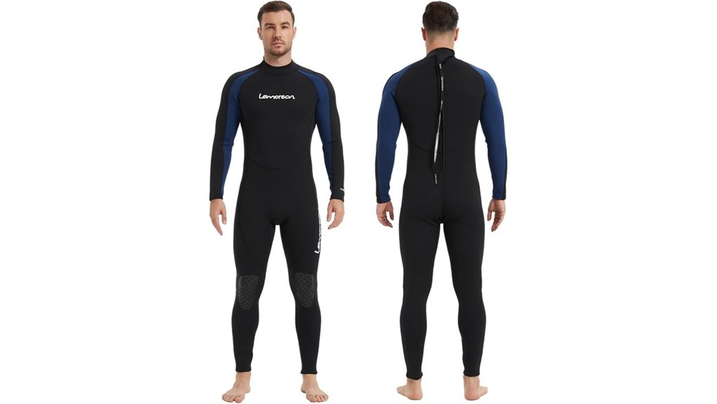 Wetsuits: Thickness and Flexibility for Water Temp 4 lemorecn men s dual thickness front zip
