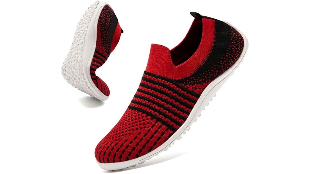 lightweight breathable running sneakers