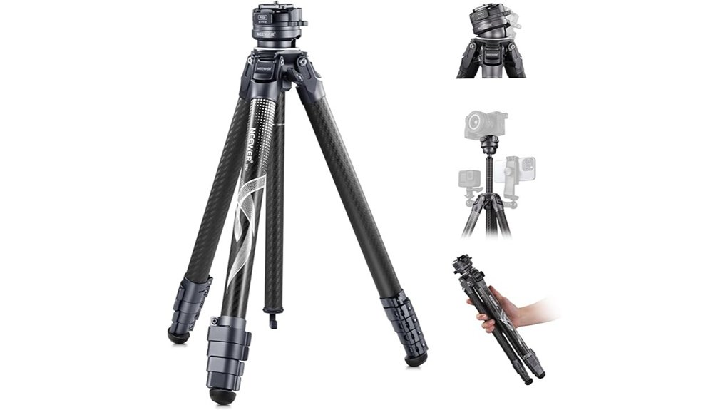 lightweight carbon fiber tripod