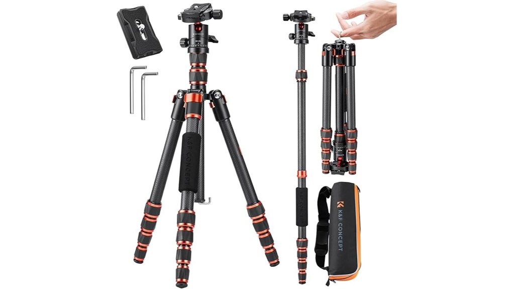 lightweight carbon fiber tripod