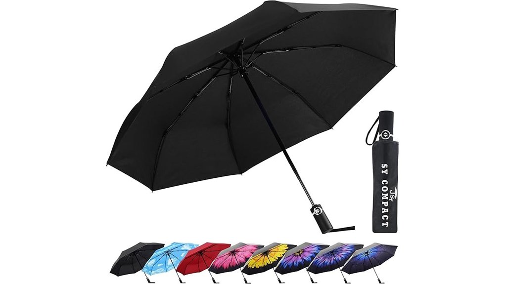 lightweight windproof auto umbrella