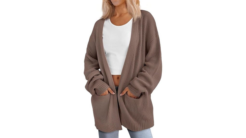 Best Lightweight Cardigans for Effortless Layering 6 lillusory oversized soft knit cardigan