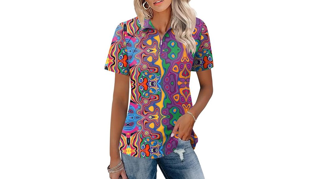 lomon women s moisture wicking polo