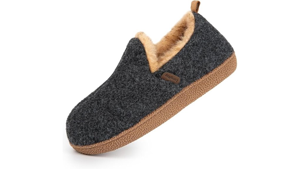 longbay women s felt booties