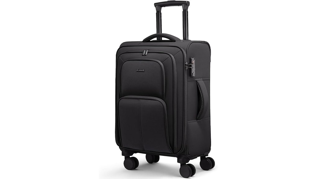 Best Carry-On Suitcases With Quiet Wheels 6 lovevook 22x14x9 airline approved carry on