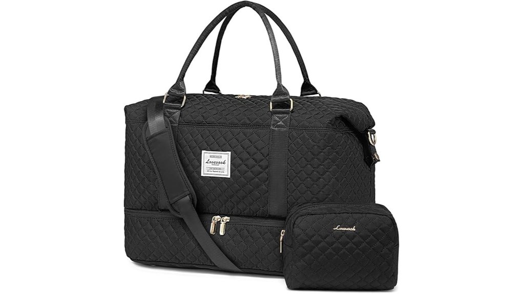 Best Carry-On Duffel Bags That Fit Overhead Bins 8 lovevook duffle shoe compartment