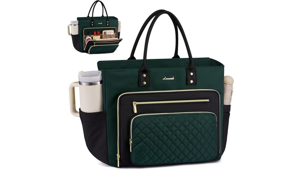 Tote Bags That Double as Personal Items 4 lovevook laptop tote 15 6 inch