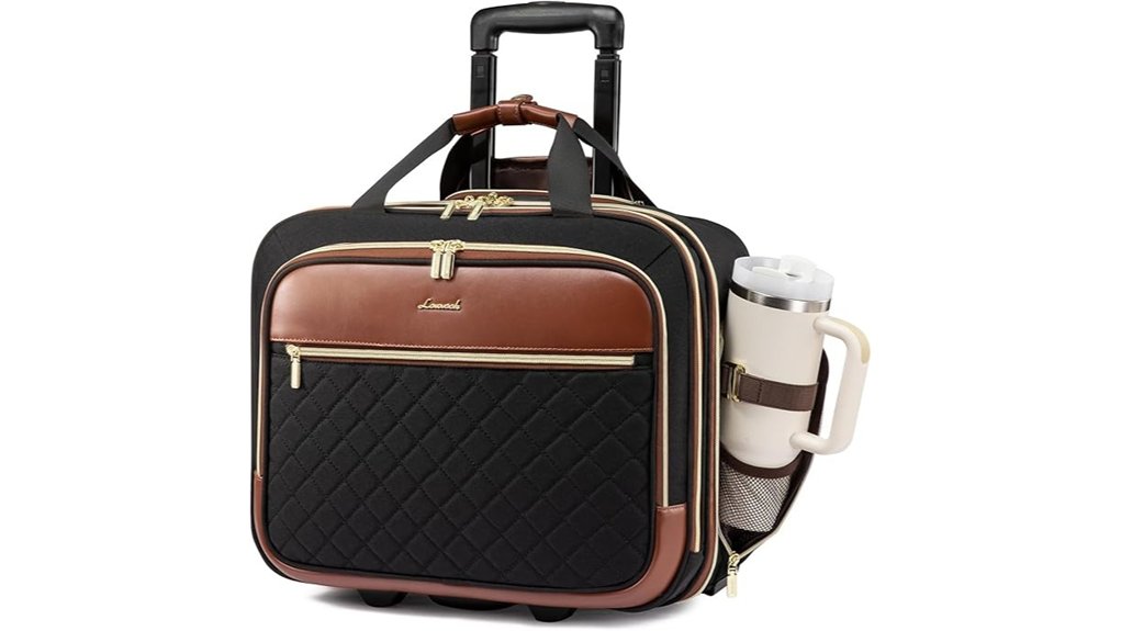 Top Underseat Bags with Laptop Protection (Work + Travel) 1 lovevook rolling 17 3 inch bag