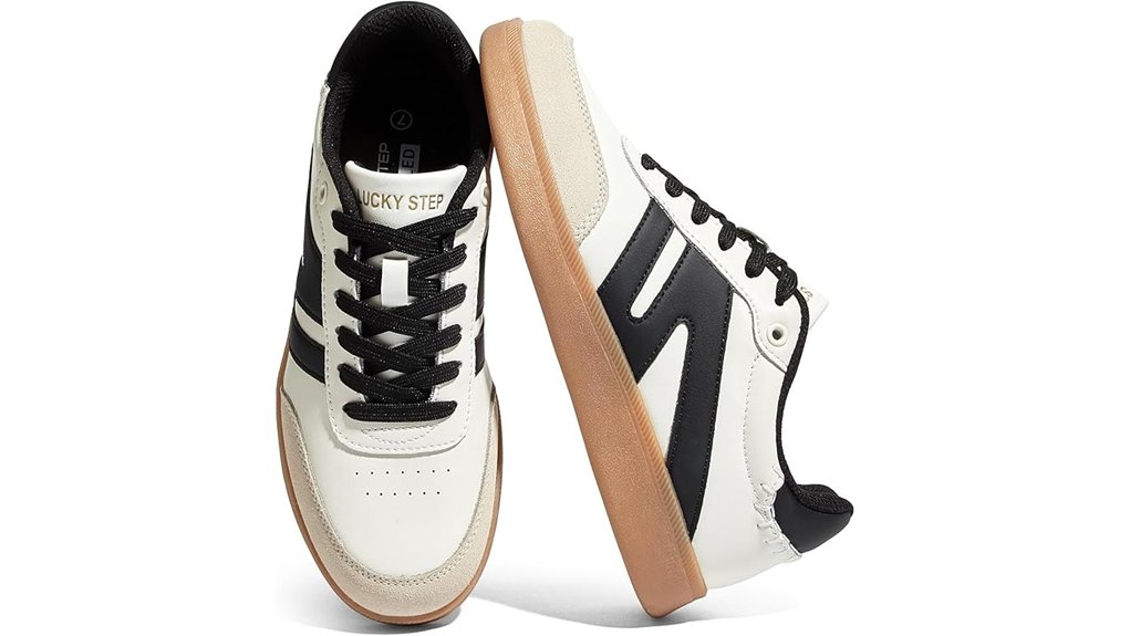 Leather Travel Shoes That Dress Up Or Down 2 lucky step leather sneakers