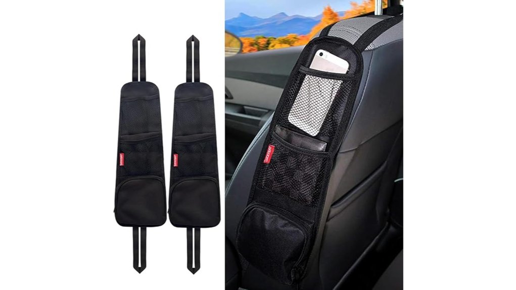 The Best Seat Organizers for Rental Cars 9 luckybay 2 pack car organizer