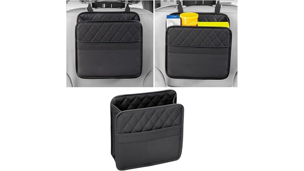 The Best Seat Organizers for Rental Cars 4 mandark pu leather organizer