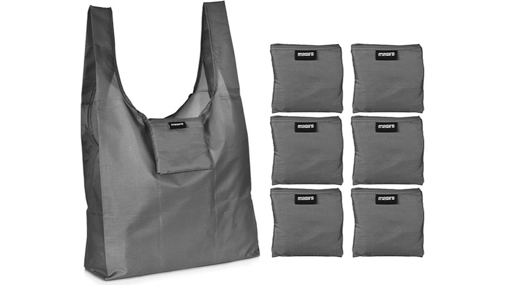 The Best Reusable Shopping Bags: Compact and Durable 3 masirs six pack reusable bags