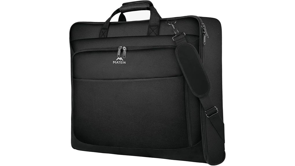 The Best Garment Bags for Wrinkle-Free Packing 1 matein travel waterproof wrinkle free suit bag