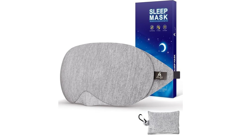 The Best Eye Masks for Sleeping on Planes 5 mavogel cotton sleep mask