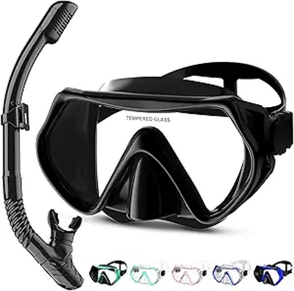 Best Snorkel Masks for Beginners Who Care About Fit 6 melumilu snorkeling gear anti fog