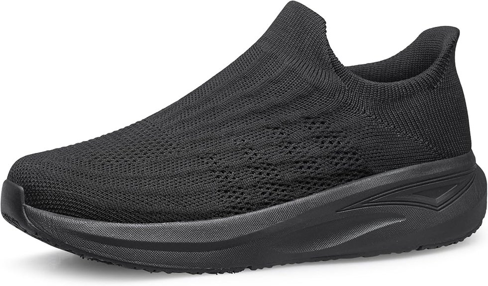 men s breathable slip on loafers