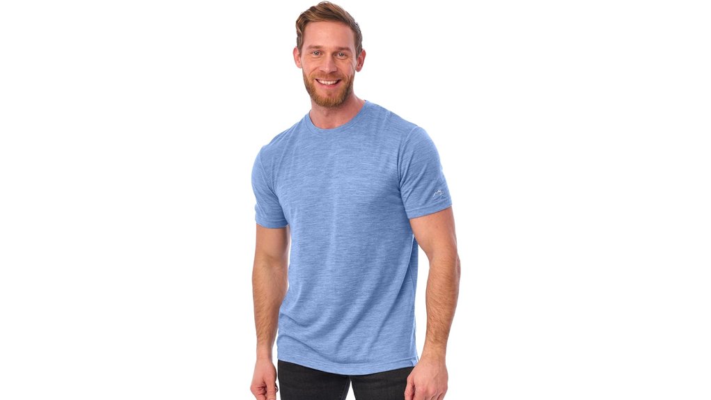 Merino Wool T-Shirts for Travel: Peak Comfort on the Go 1 men s merino wool tee