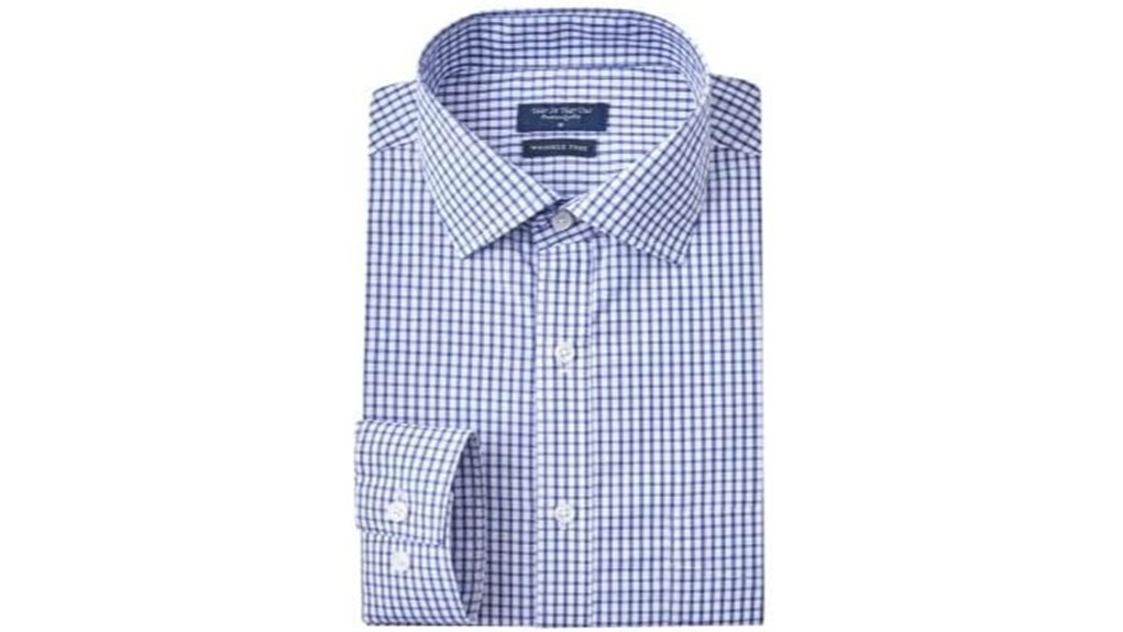 men s regular fit wrinkle free dress shirt