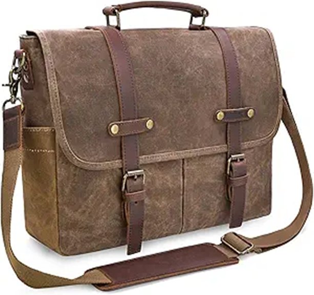 Messenger Bags for Business Travel That Pros Trust 3 mens 15 6 inch leather messenger
