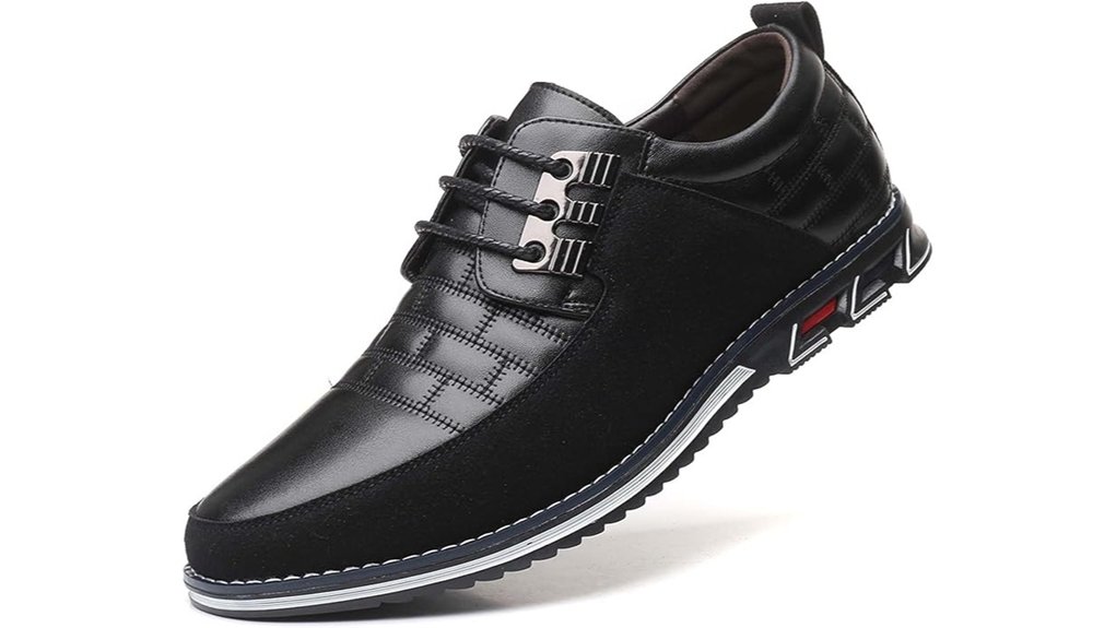 Leather Travel Shoes That Dress Up Or Down 12 mens orthopedic oxford derby