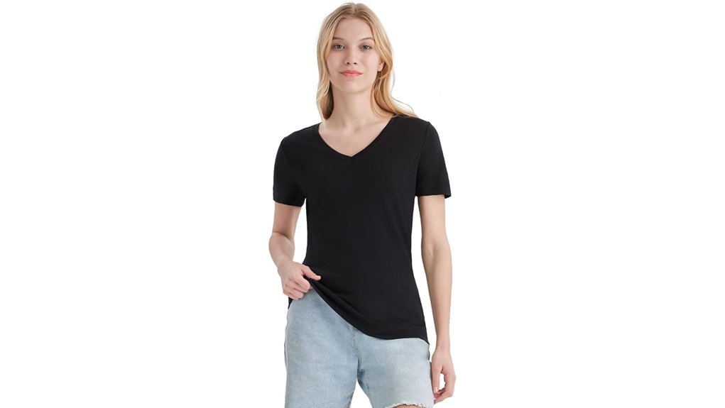 Merino Wool T-Shirts for Travel: Peak Comfort on the Go 8 merino protect v neck tee