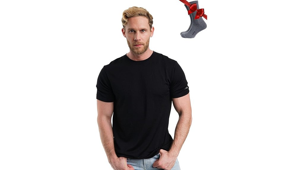 Merino Wool T-Shirts for Travel: Peak Comfort on the Go 4 merino tee undershirt socks