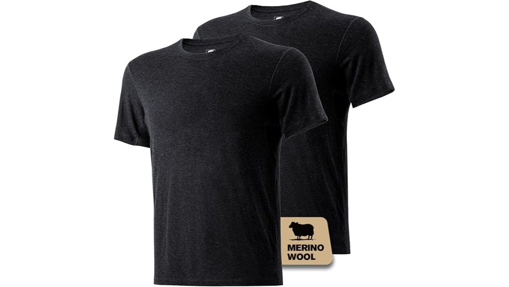 Merino Wool T-Shirts for Travel: Peak Comfort on the Go 9 merino wool men s tee