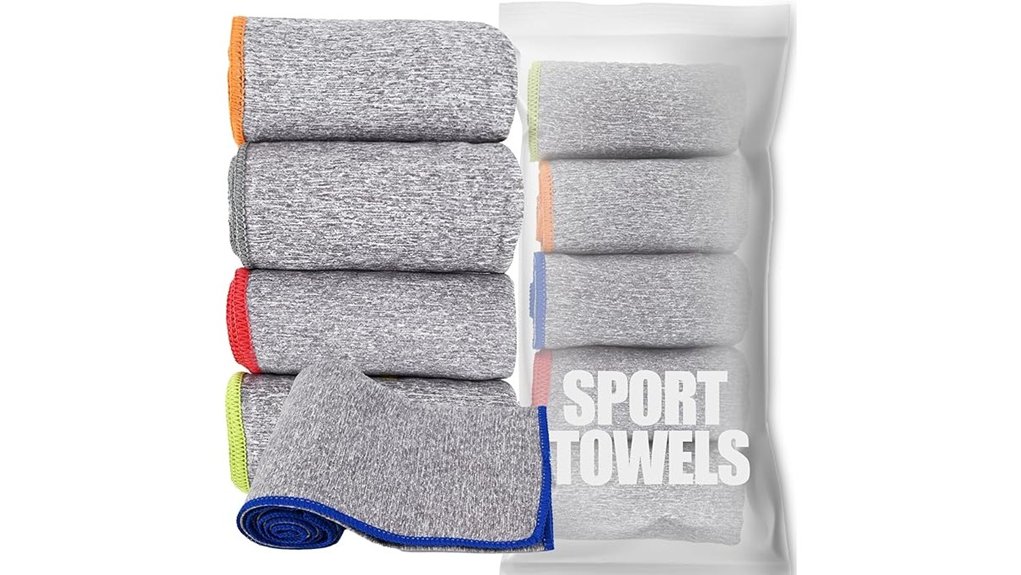 Workout Towels (Microfiber): The Best Freedom From Sweat 4 microfiber quick dry gym towel