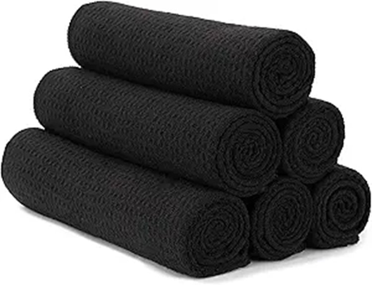 Workout Towels (Microfiber): The Best Freedom From Sweat 6 microfiber yoga towels 16x27