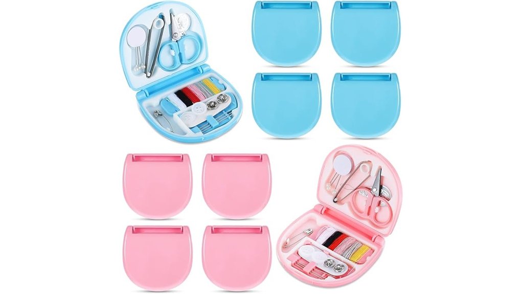 mini travel 10 piece sewing kit