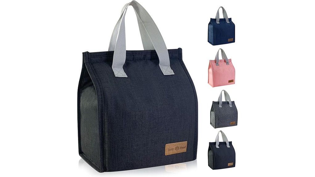 Best Insulated Lunch Totes for Day Trips 2 minimalist reusable insulated lunchbag