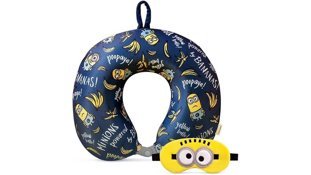 The Best Travel Pillows for Kids That Make Flights Easier 15 miniso minions travel pillow