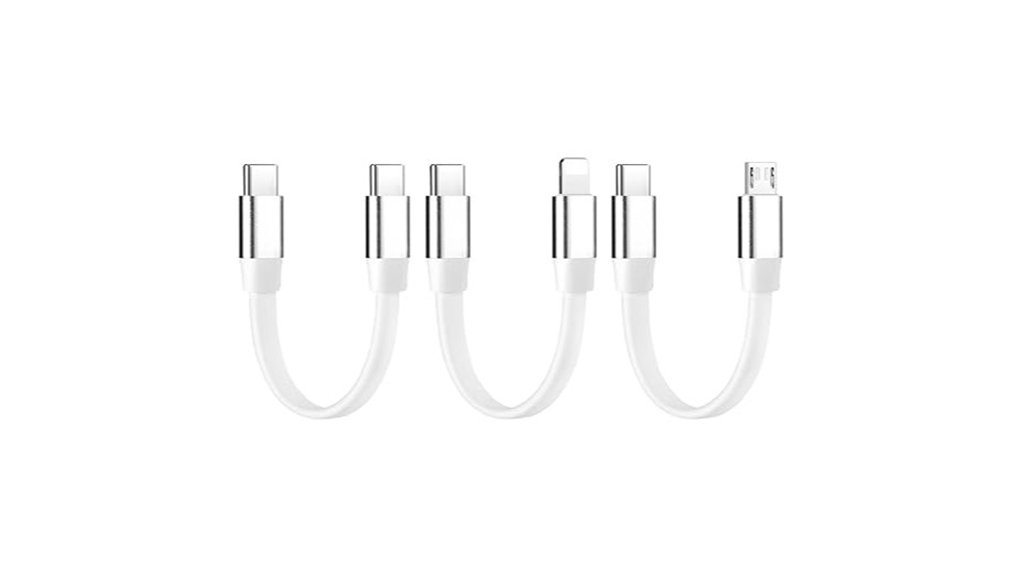 15 Best Short Charging Cable Set 13 mixed pack of cables