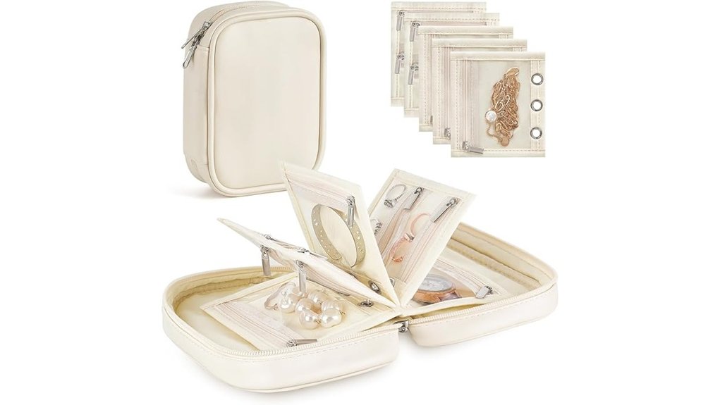 Jewelry Travel Cases That Keep Everything Untangled 13 mkono travel jewelry organizer