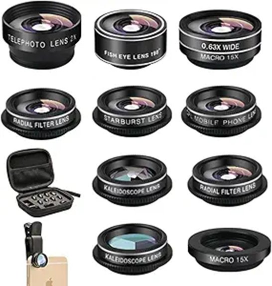 mocalaca 11 lens phone kit