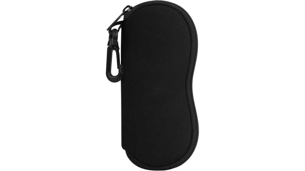 Best Travel Sunglasses Cases: Hard vs Soft Showdown 1 moko sunglasses neoprene zipper