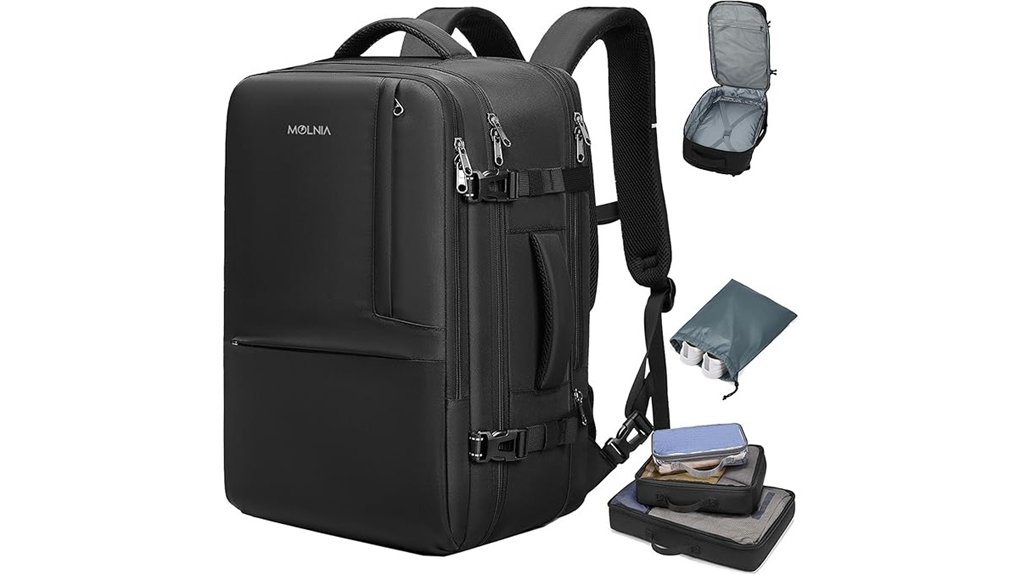 molnia 50l expandable backpack
