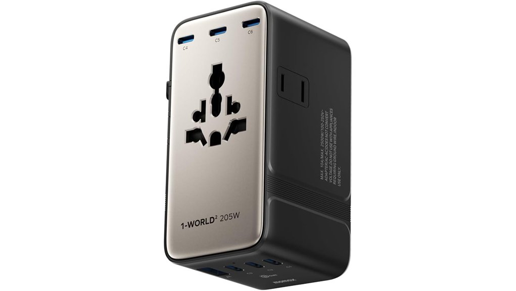 momax 9 in 1 universal adapter