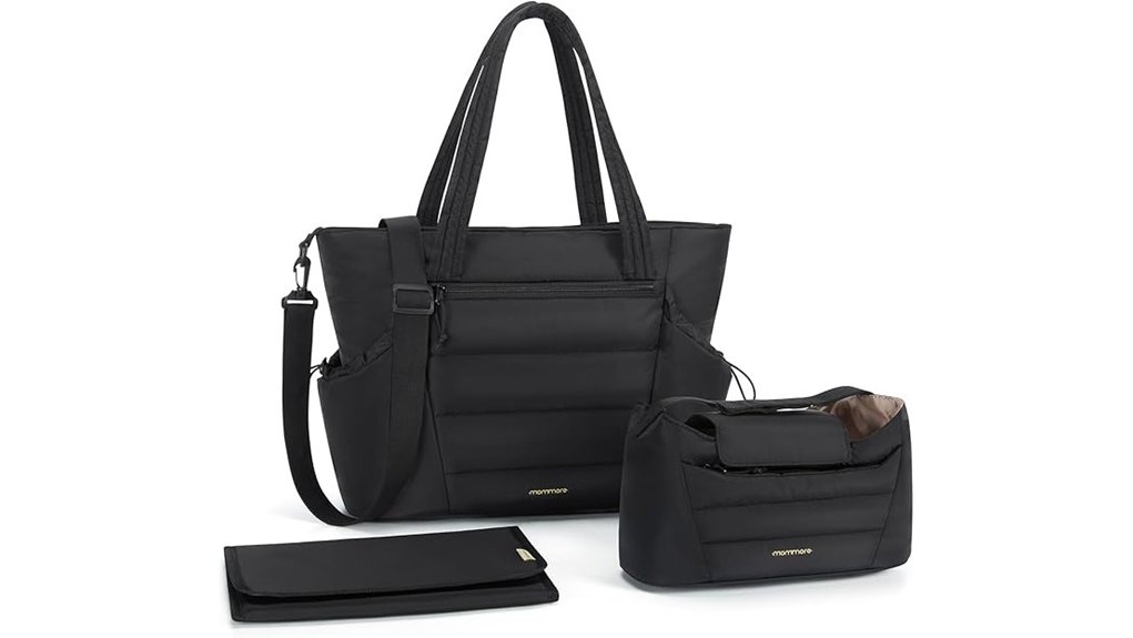 Diaper Bags That Look Like Regular Bags 12 mommore diaper tote organizer