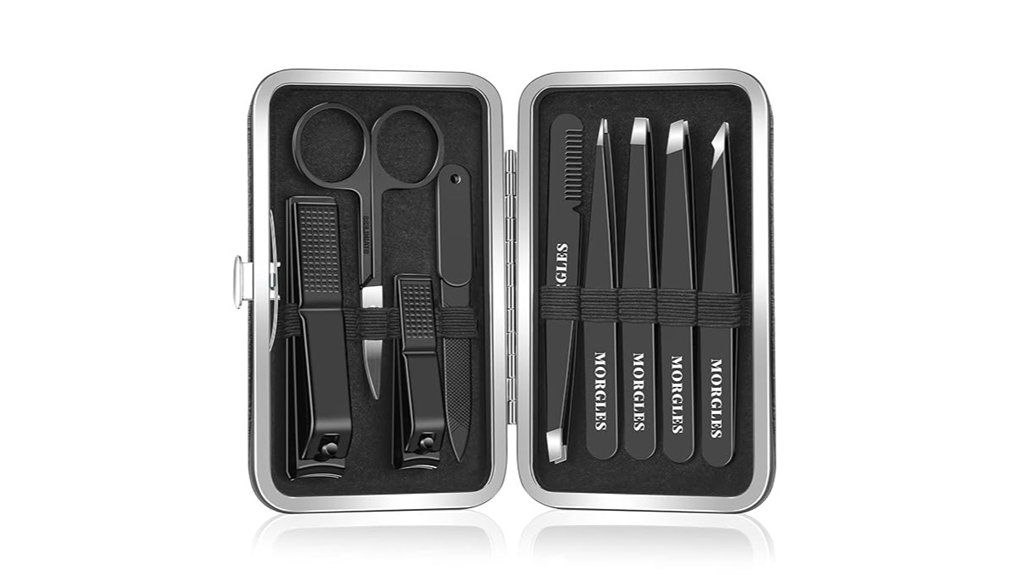 Best Tweezers & Grooming Tools for Travel Kits 1 morgles tweezers and clippers