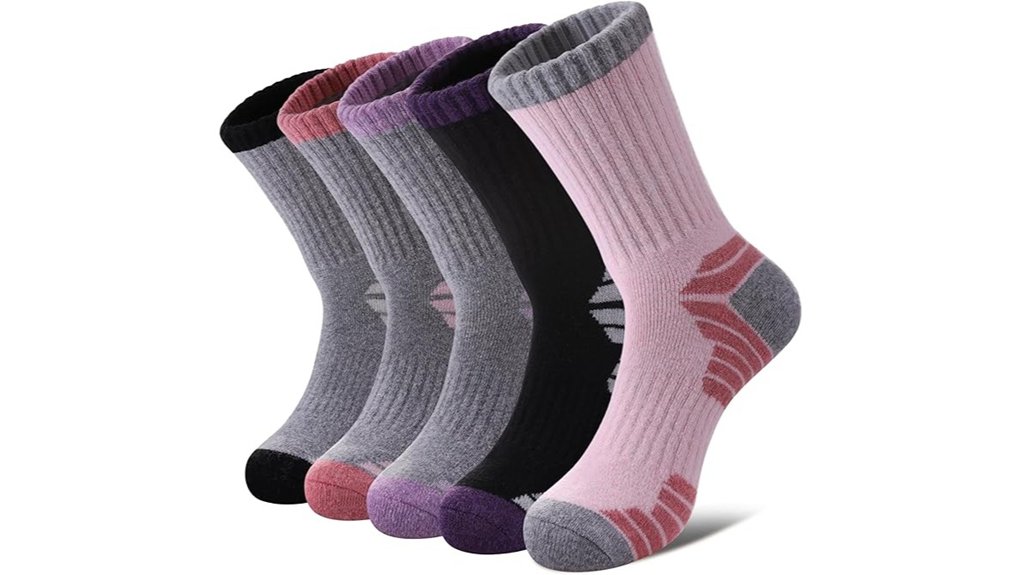 mqelong merino wool socks