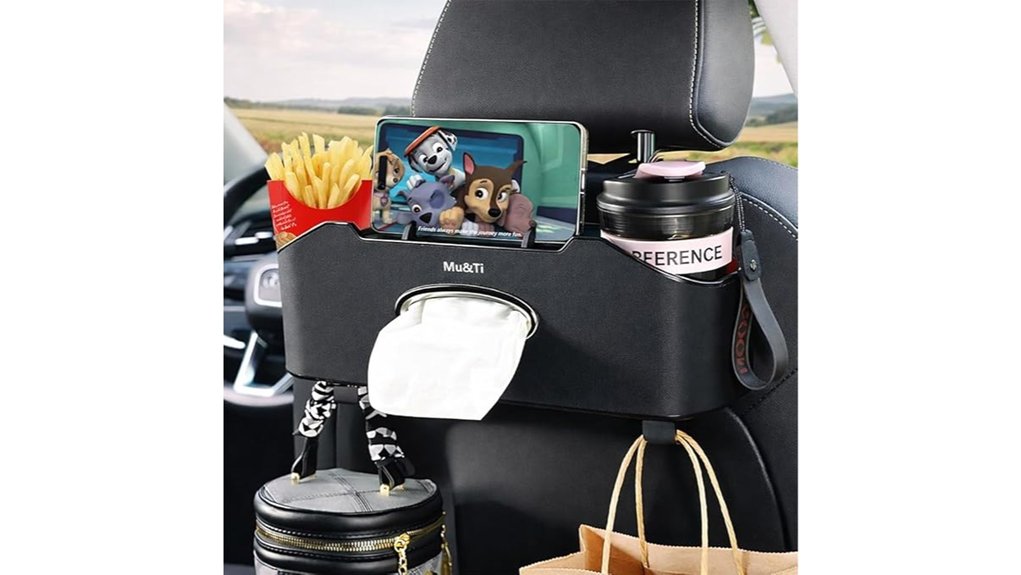 The Best Seat Organizers for Rental Cars 6 mu ti back seat organizer