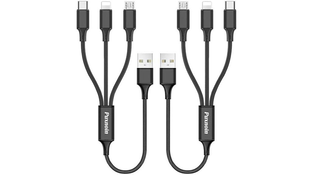 15 Best Short Charging Cable Set 4 multi device charging solution