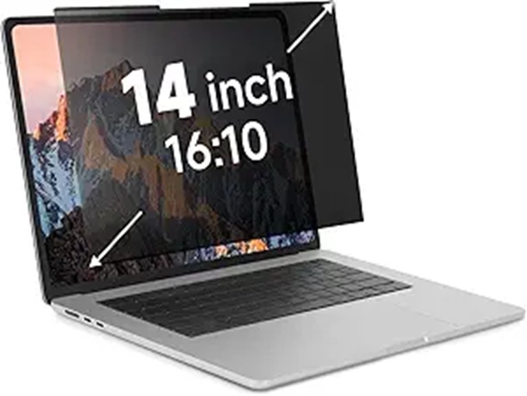Best Privacy Screens for Laptops on the Move 13 nano suction privacy screen