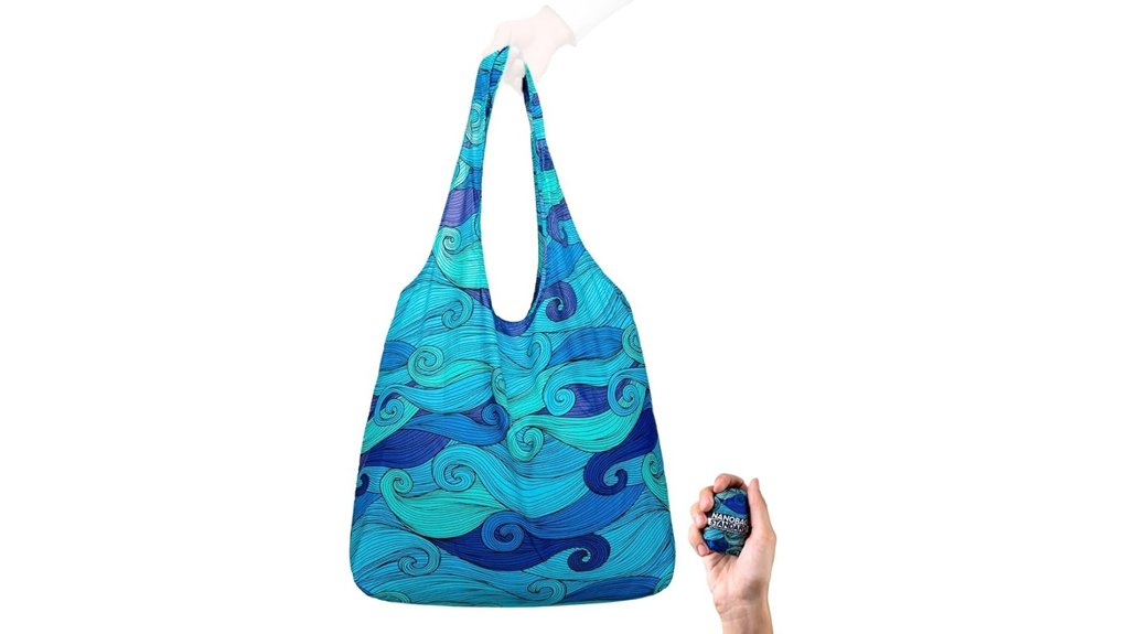 Best Packable Beach Bags That Fold Flat 4 nanobag ultra light foldable tote